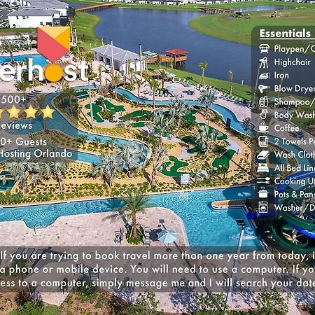 H - New 2 Bedroom Condo - 5 Miles To Disney - Free Water Park 基西米 外观 照片