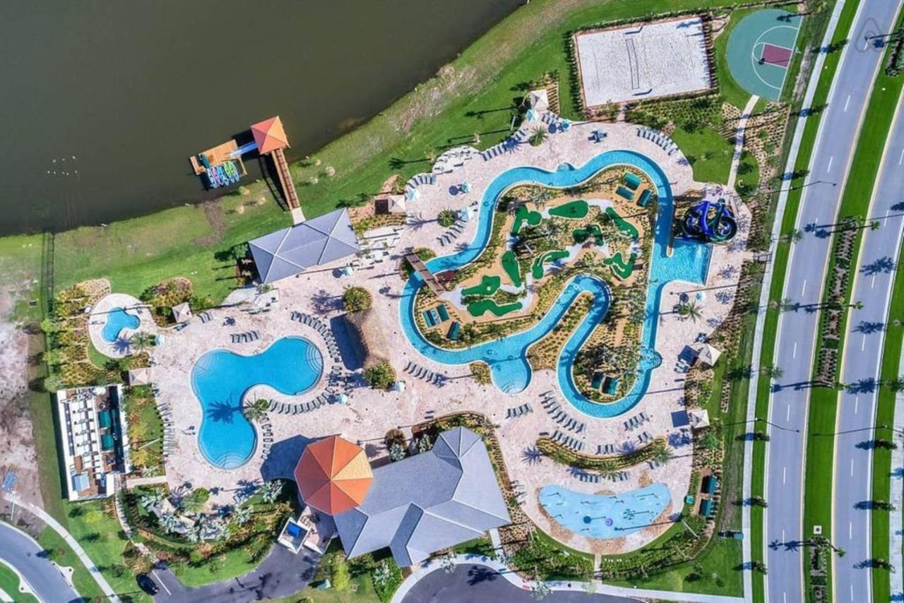 H - New 2 Bedroom Condo - 5 Miles To Disney - Free Water Park 基西米 外观 照片