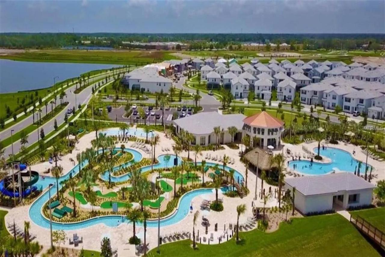 H - New 2 Bedroom Condo - 5 Miles To Disney - Free Water Park 基西米 外观 照片